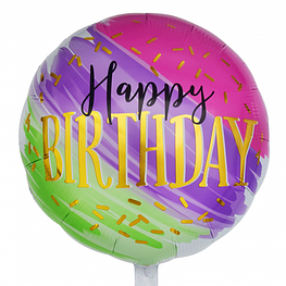 Воздушный шар Happy Birthday