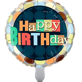 Шар воздушный - Happy Birthday
