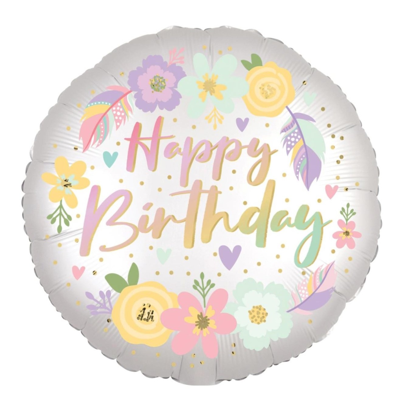 Шар Happy Birthday, 23 см